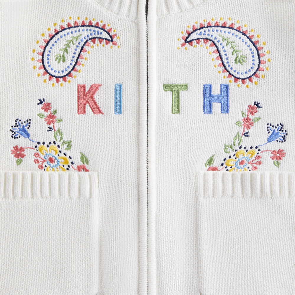 Kith Kids Floral Paisley Wyona Sweater - Silk | Kith Silk