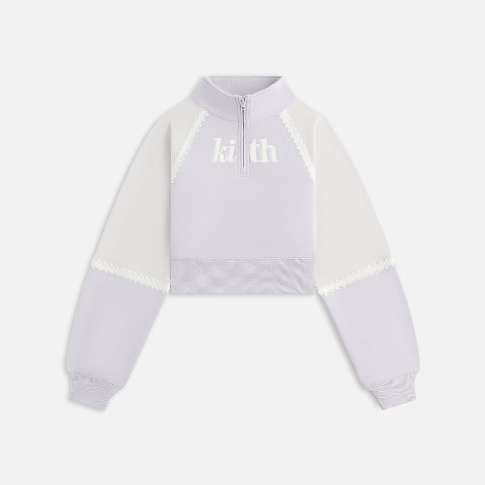 Kith Kids Color-Blocked Vale Fallon Quarter Zip - Echo | Kith Echo
