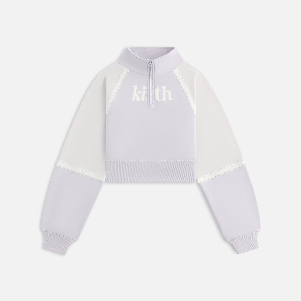 Kith Kids Color-Blocked Vale Fallon Quarter Zip - Echo | Kith Echo