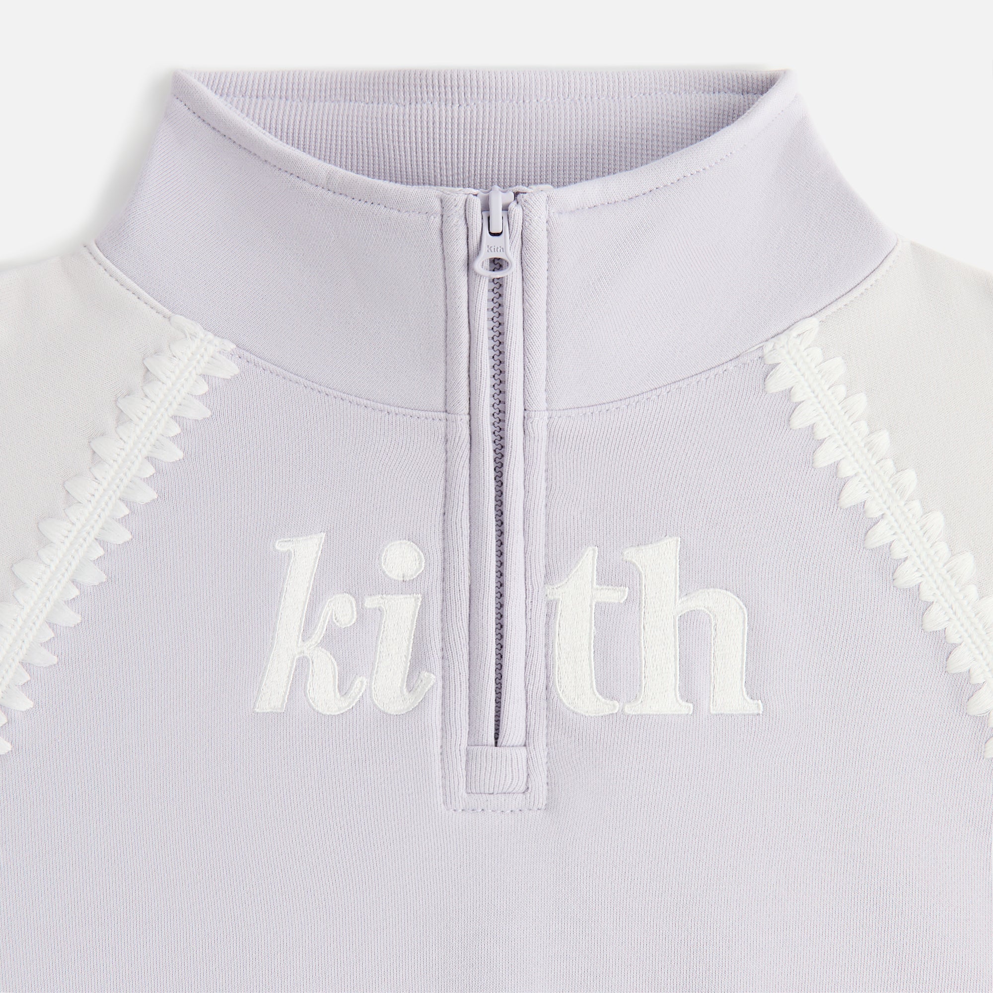 Kith Kids Color-Blocked Vale Fallon Quarter Zip - Echo | Kith Echo