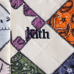 Kith Kids Quilted Patchwork Cropped Liner - Sandrift | Kith Sandrift