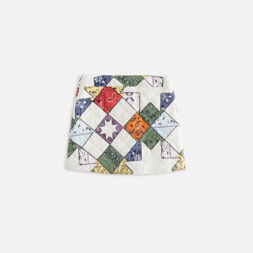 Kith Kids Quilted Patchwork Skirt - Sandrift | Kith Sandrift