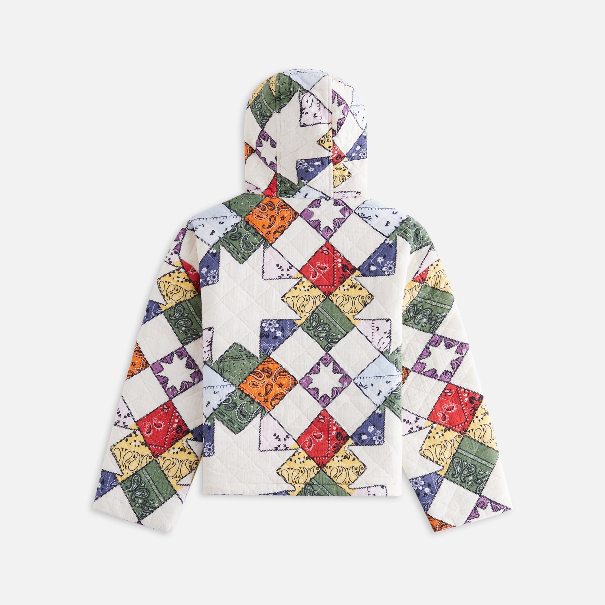 Kith Kids Quilted Patchwork Harrison Pullover - Sandrift | Kith Sandrift