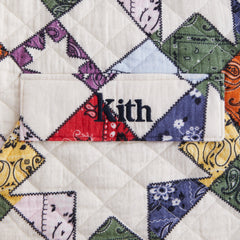 Kith Kids Quilted Patchwork Harrison Pullover - Sandrift | Kith Sandrift