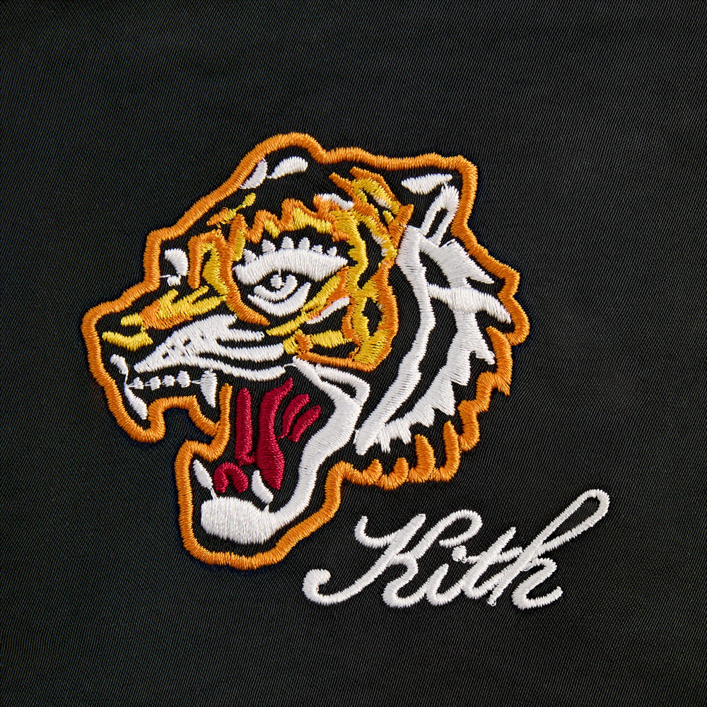 Kith Baby Satin Tiger Souvenir Jacket - Black | Kith Black