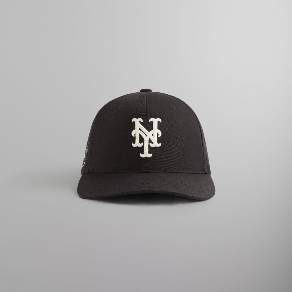 Kith & '47 for the New York Mets Heavy Twill Franchise LS Cap - Black | Kith Black