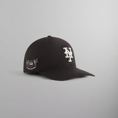 Kith & '47 for the New York Mets Heavy Twill Franchise LS Cap - Black | Kith Black