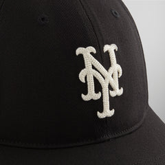 Kith & '47 for the New York Mets Heavy Twill Franchise LS Cap - Black | Kith Black