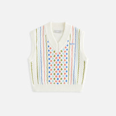 Kith Kids Novelty Cable Knit Vest - Sandrift | Kith Sandrift
