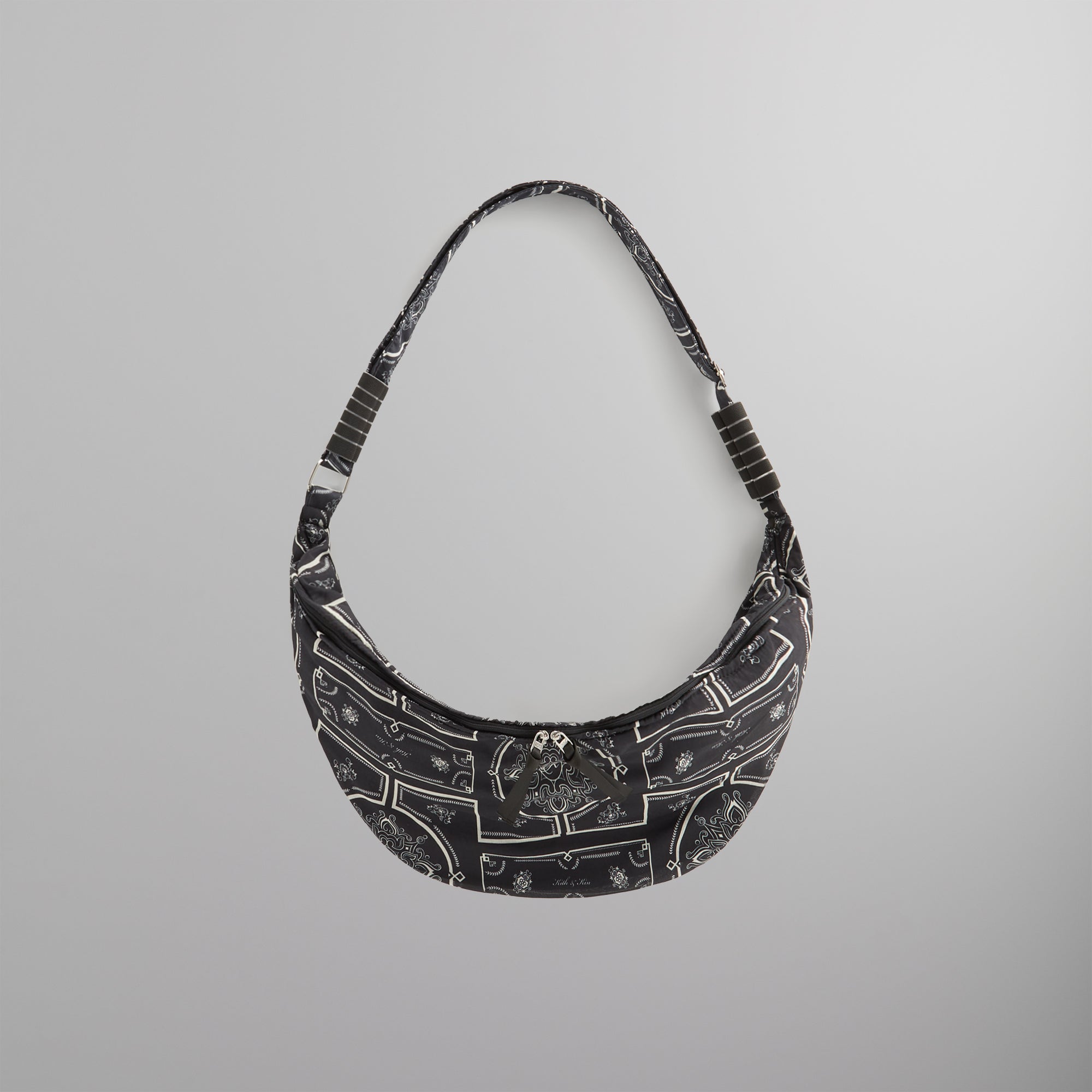 Kith Paisley Hobo Crossbody - Black | Kith Black