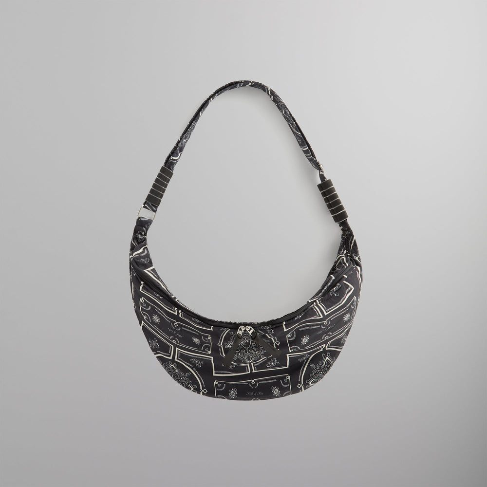 Kith Paisley Hobo Crossbody - Black | Kith Black