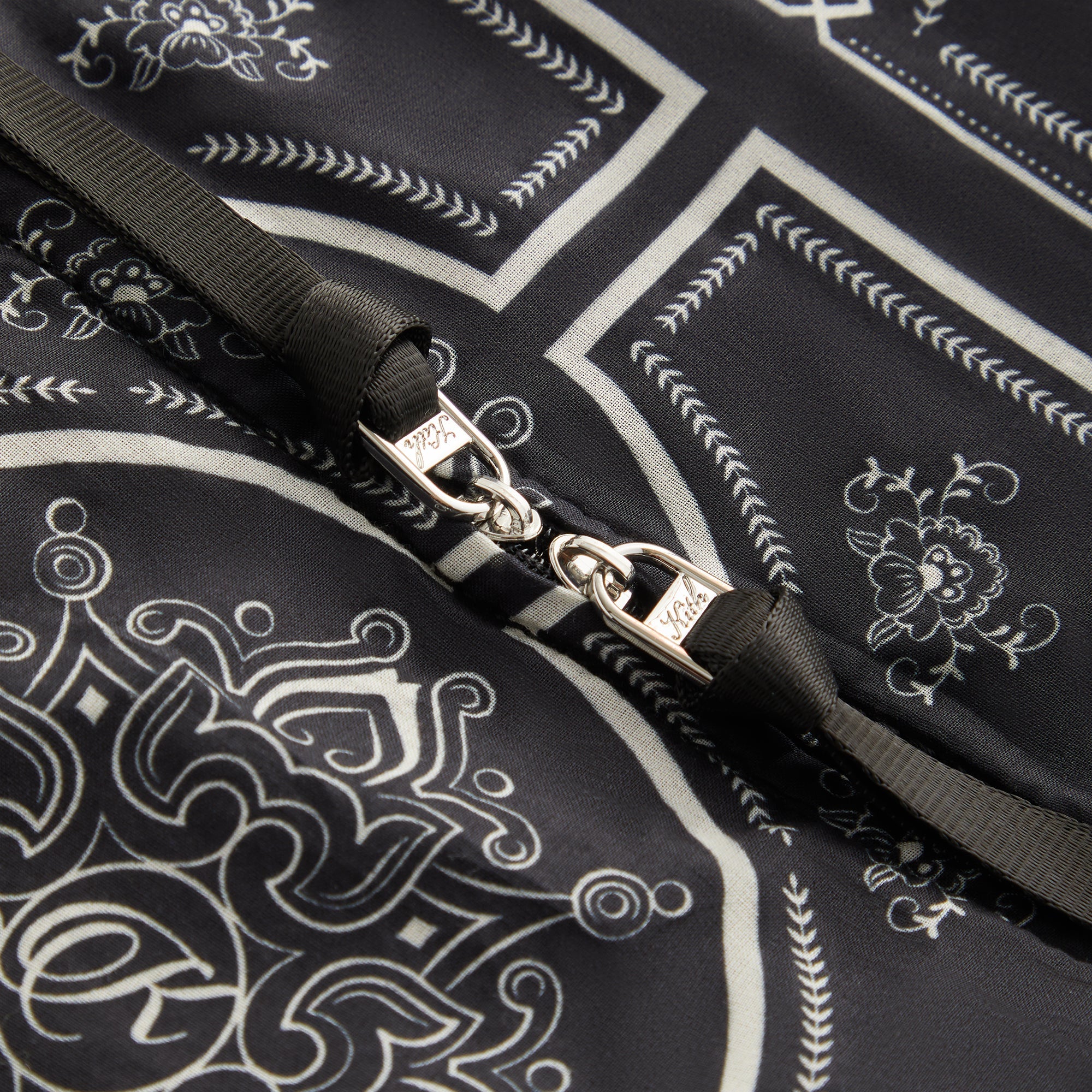 Kith Paisley Hobo Crossbody - Black | Kith Black