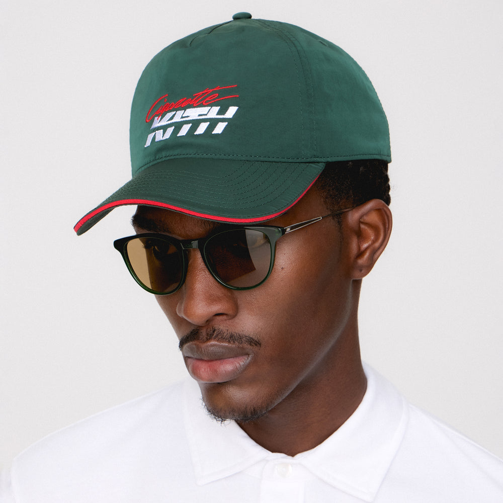 Kith for Cigarette Wrinkle Nylon Bay Speed Low Pinch Crown Snapback - | Kith Stadium
