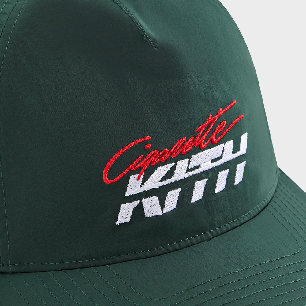 Kith for Cigarette Wrinkle Nylon Bay Speed Low Pinch Crown Snapback - | Kith Stadium