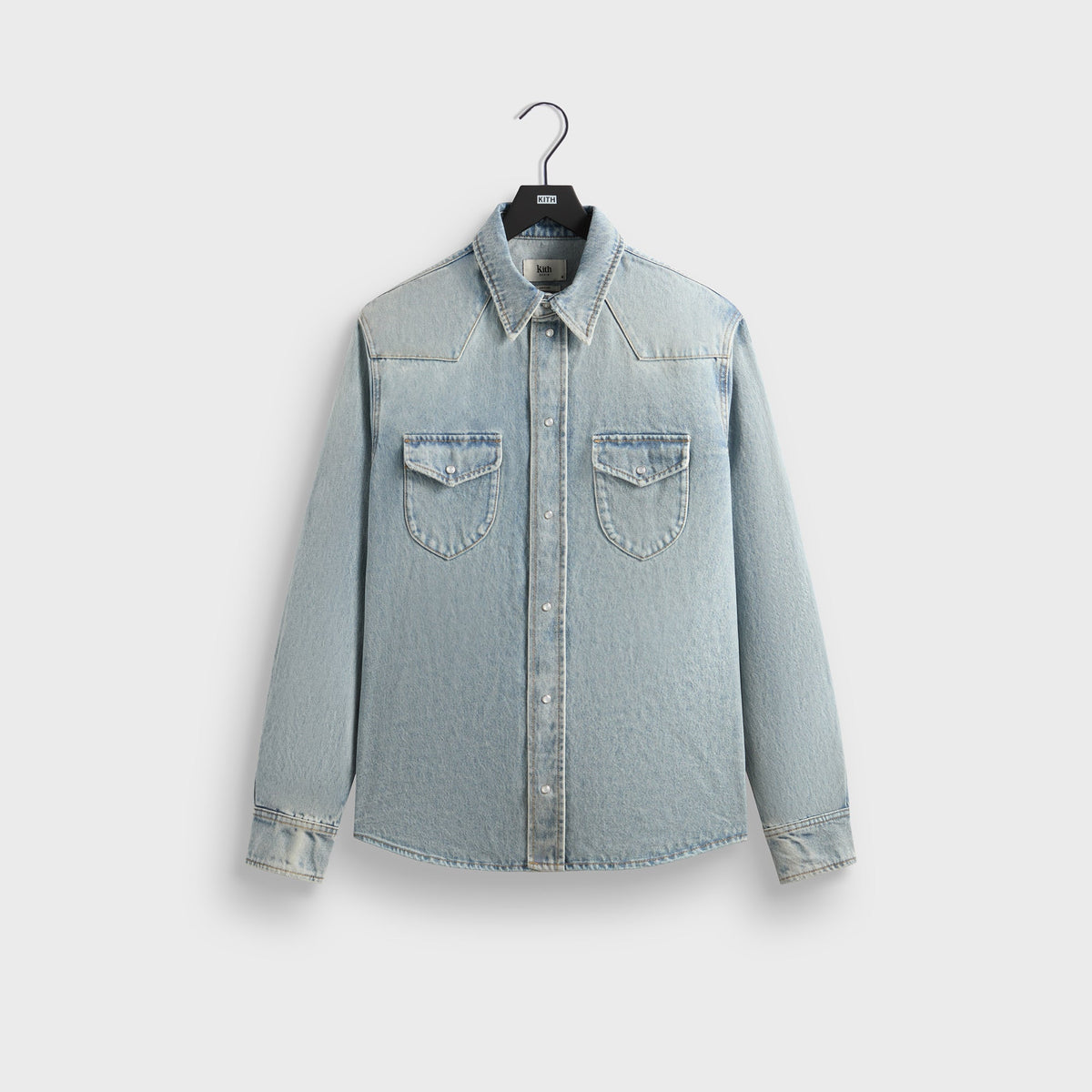 Kith Webster Denim Shirt - Light Indigo | Kith Light Indigo