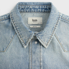 Kith Webster Denim Shirt - Light Indigo | Kith Light Indigo