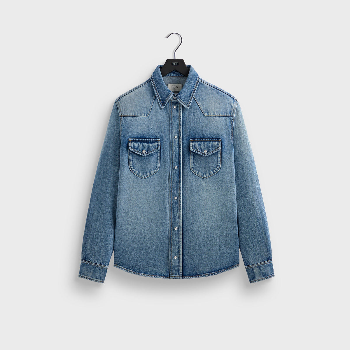 Kith Webster Denim Shirt - Medium Indigo | Kith Medium Indigo