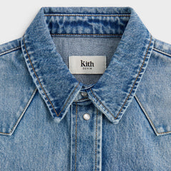 Kith Webster Denim Shirt - Medium Indigo | Kith Medium Indigo