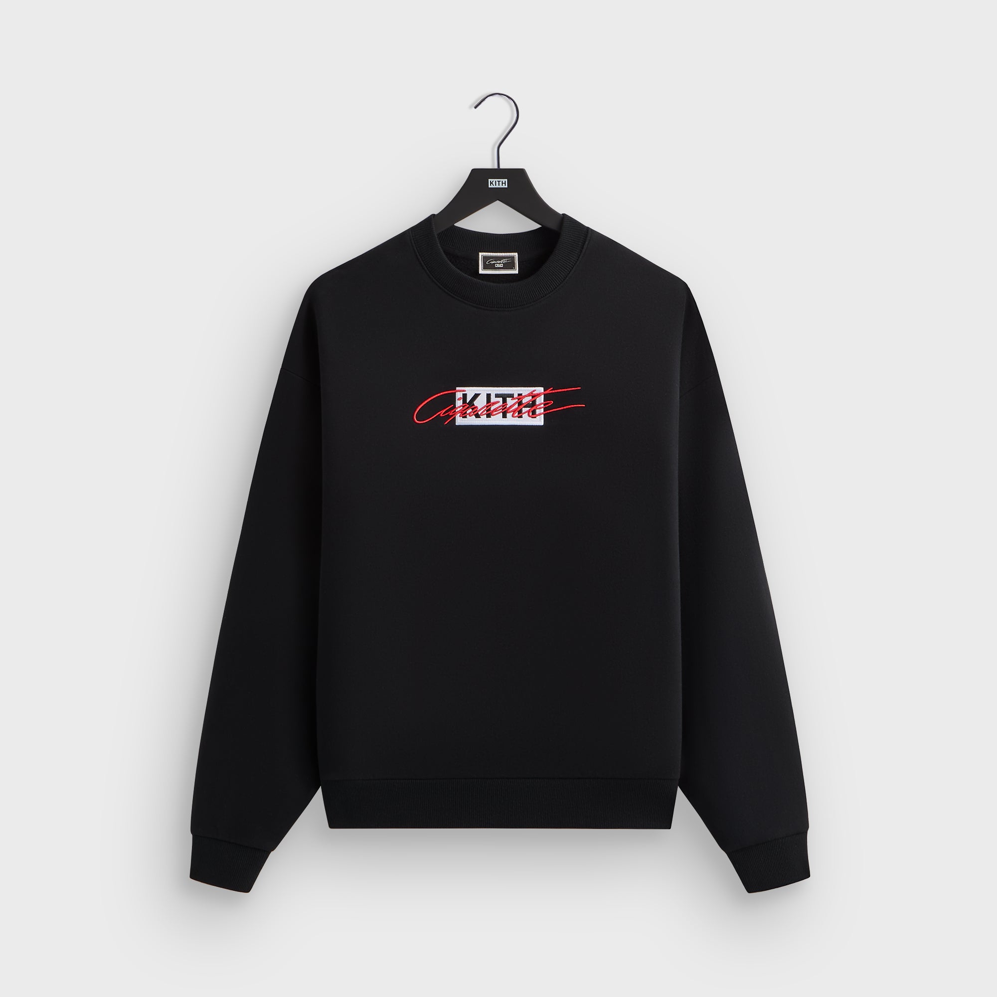Kith for Cigarette Racing Legend Nelson Crewneck - Black | Kith Black