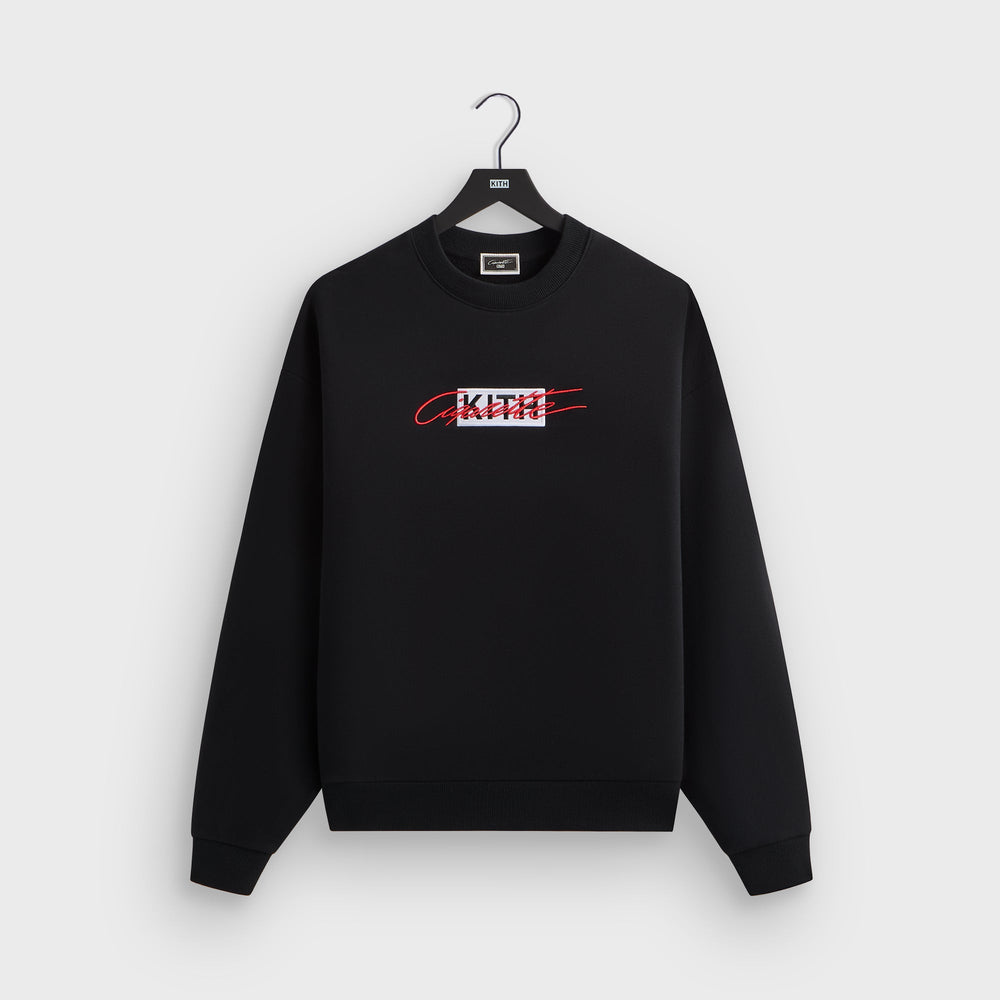 Kith for Cigarette Racing Legend Nelson Crewneck - Black | Kith Black