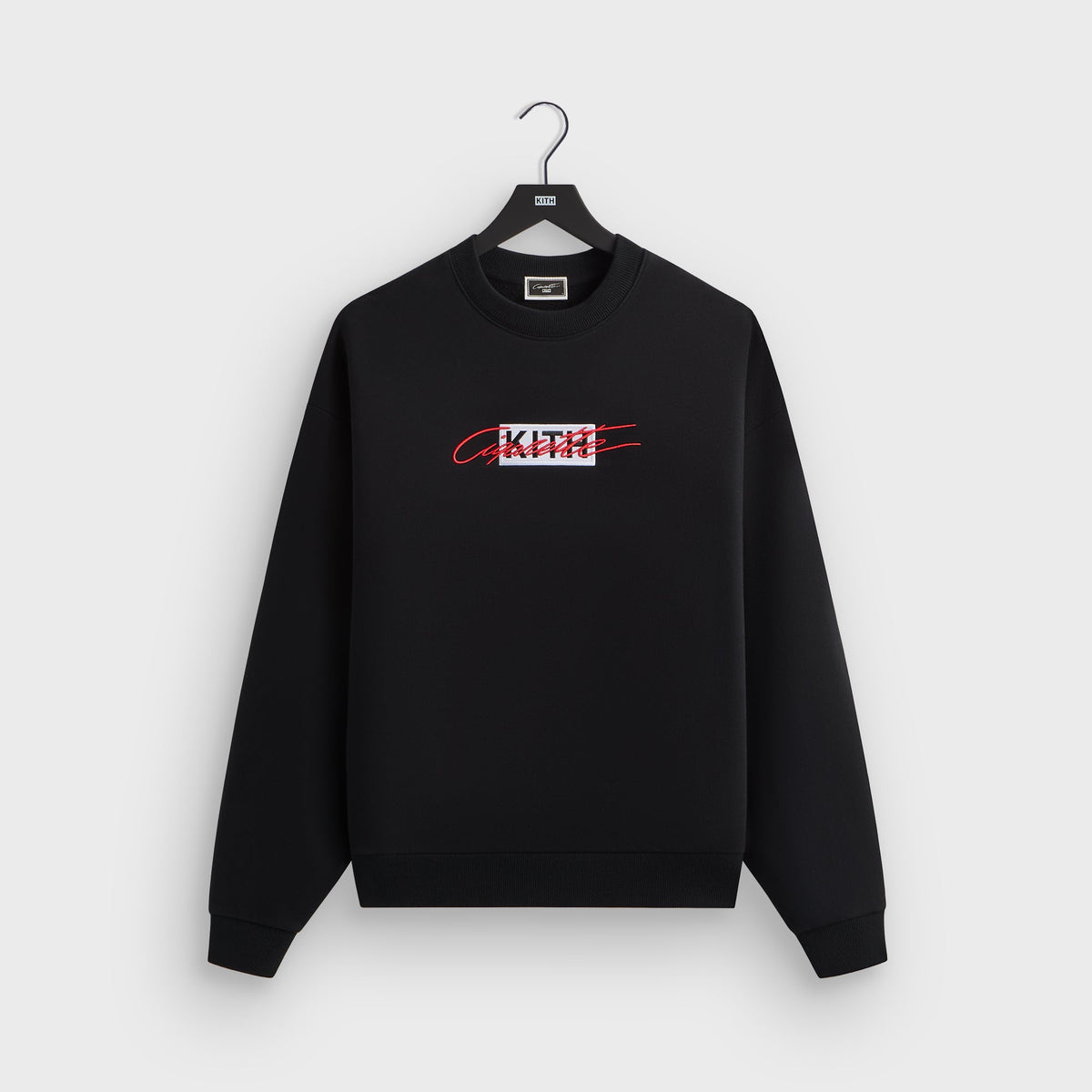 Kith for Cigarette Racing Legend Nelson Crewneck - Black | Kith Black
