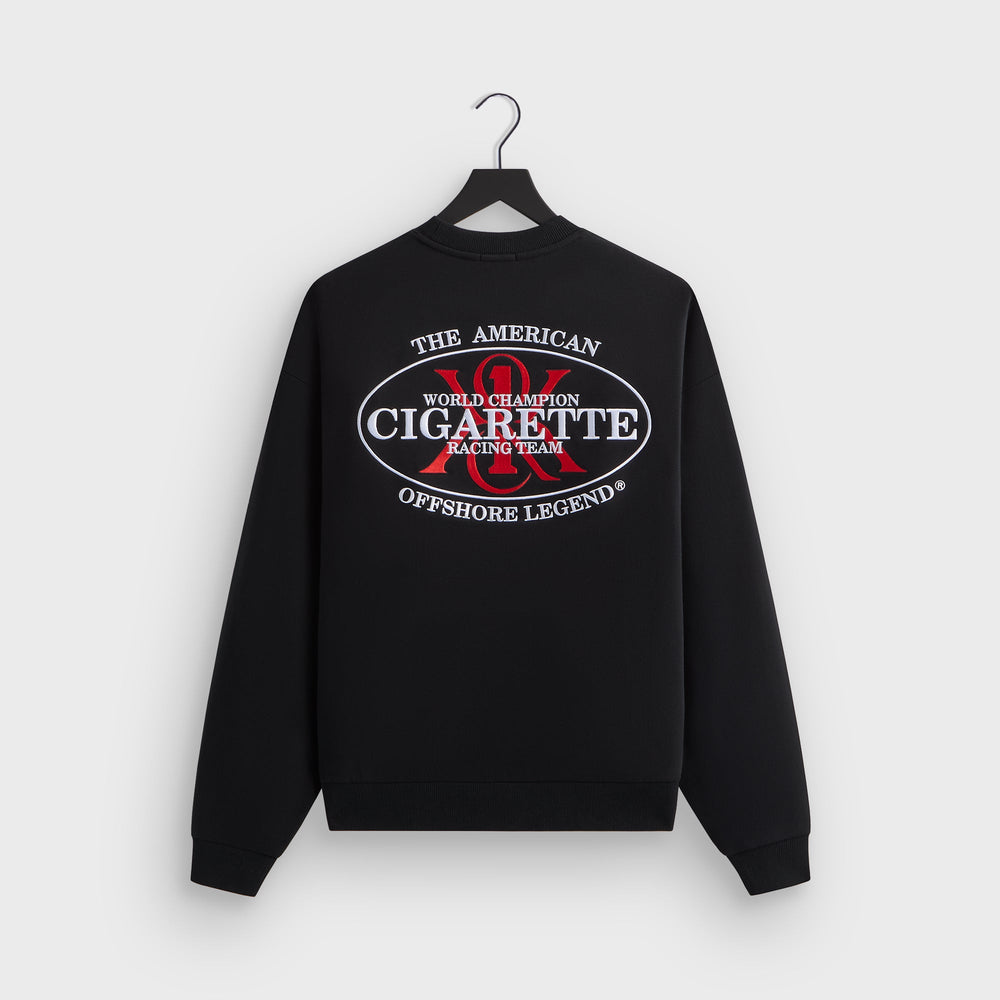 Kith for Cigarette Racing Legend Nelson Crewneck - Black | Kith Black