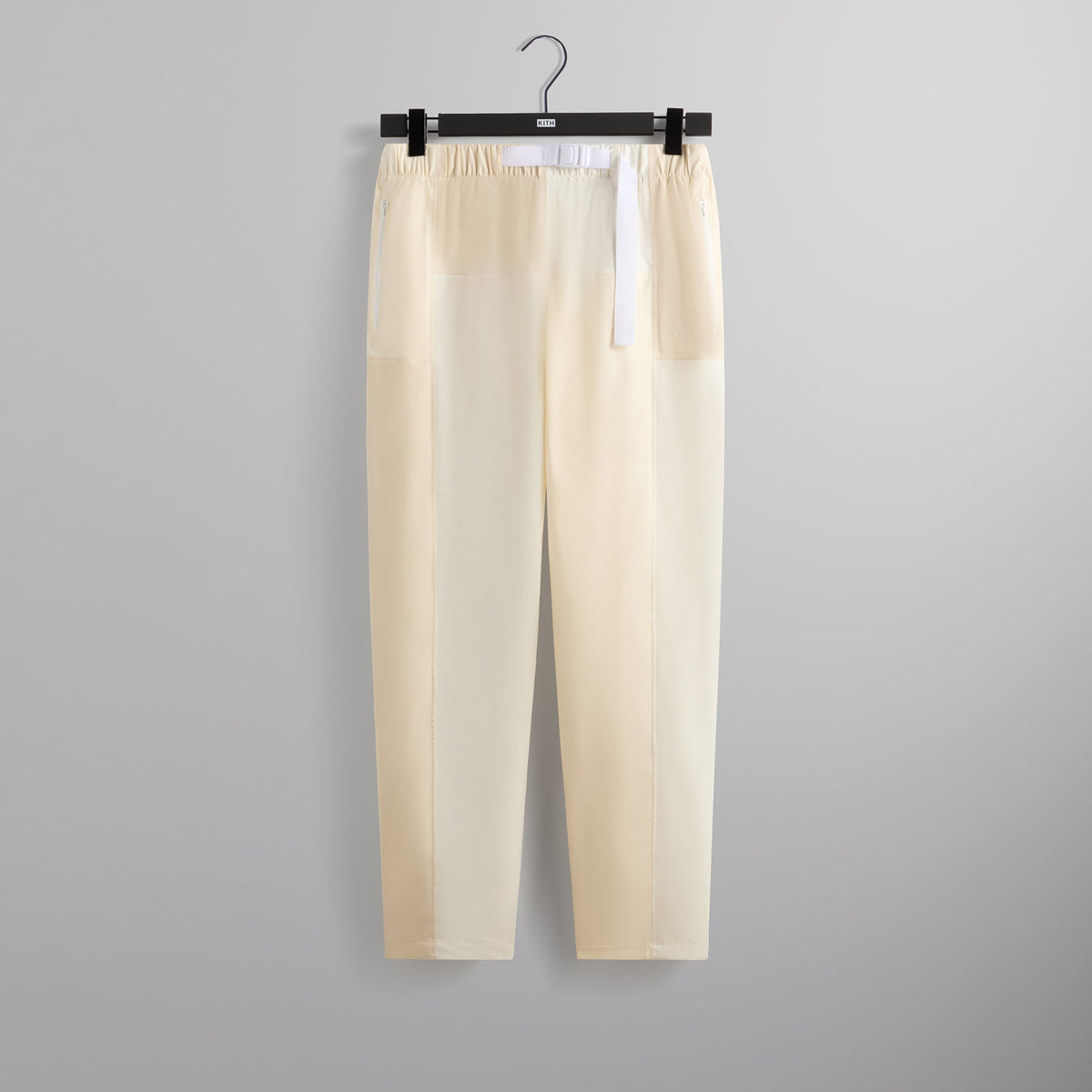 Kith Color-Blocked Belted Callum Pant - Whisper | Kith Whisper