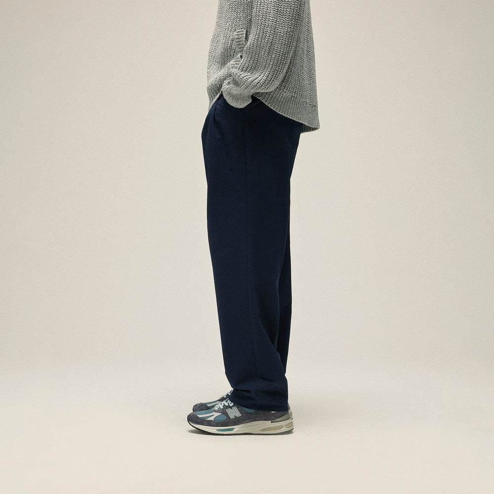&Kin Kylan Pleater Trouser - Nocturnal | Kith Nocturnal