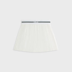 Kith Women Amaya II Pleated Skirt - White | Kith White