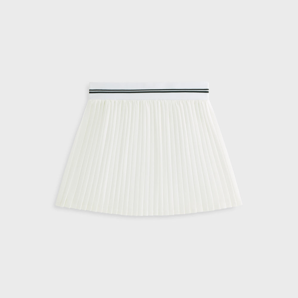 Kith Women Amaya II Pleated Skirt - White | Kith White