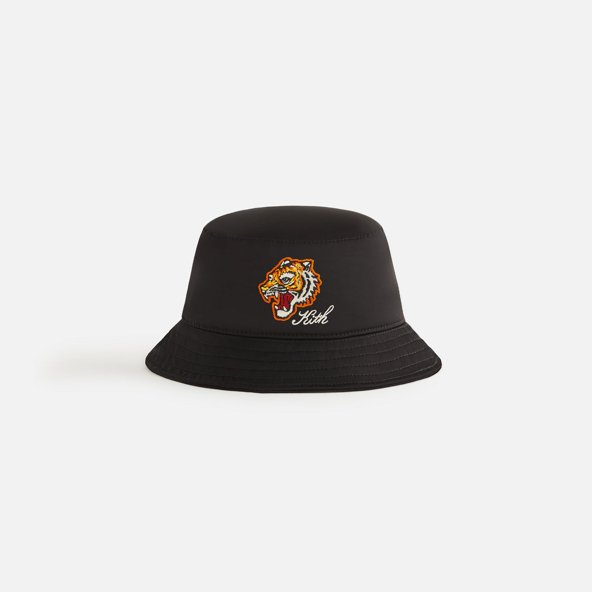 Kith Kids Satin Tiger Souvenier Bucket Hat - Black | Kith Black