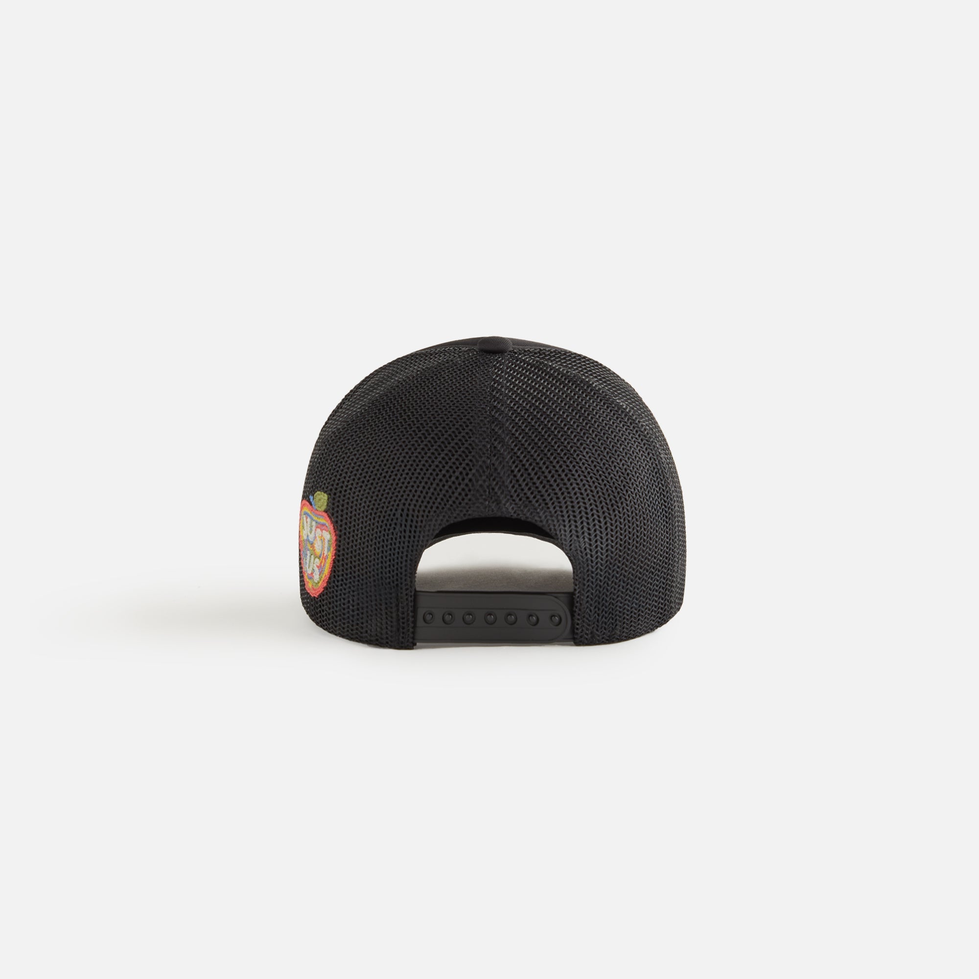 Kith Kids New York Classic Logo Trucker Cap - Black | Kith Black