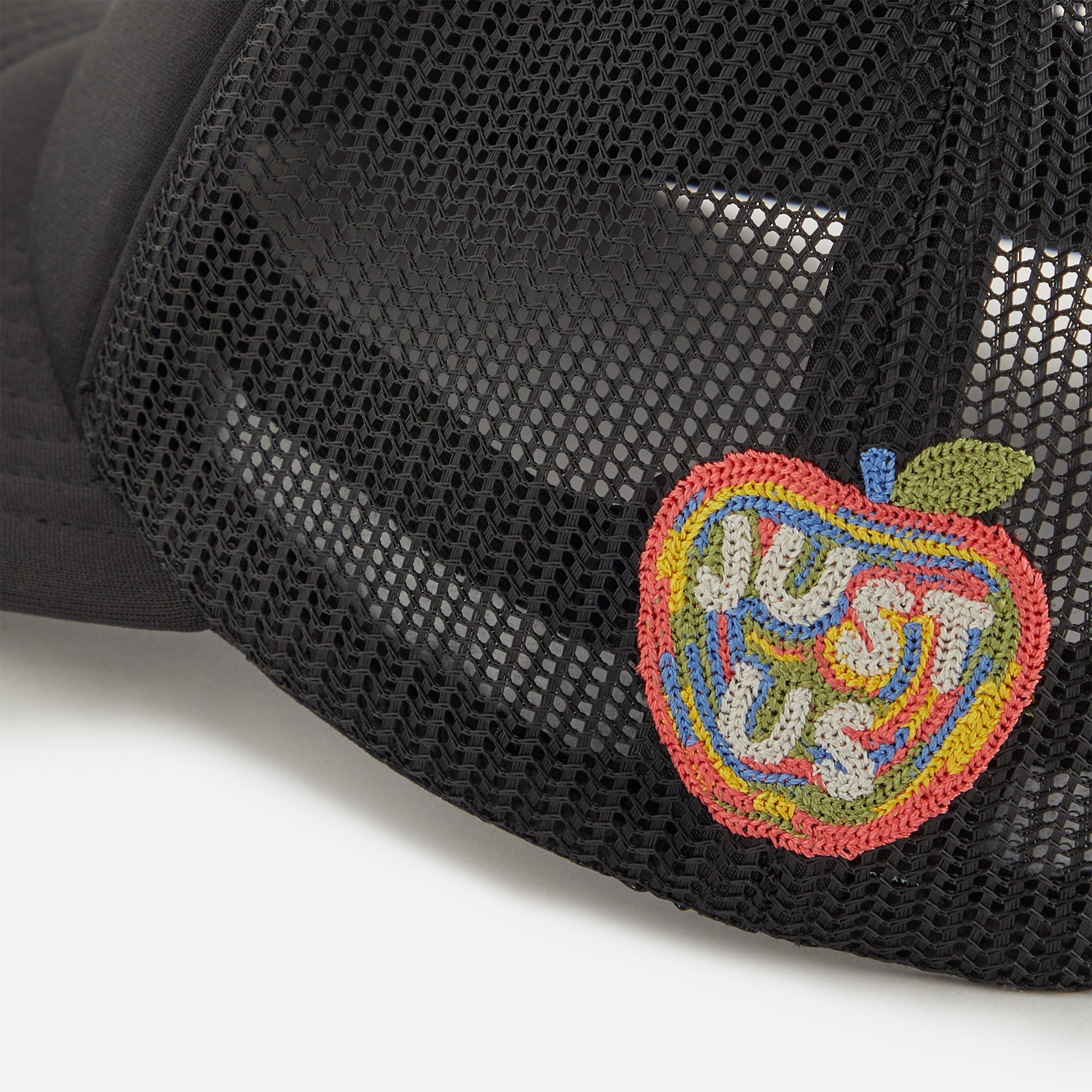 Kith Kids New York Classic Logo Trucker Cap - Black | Kith Black