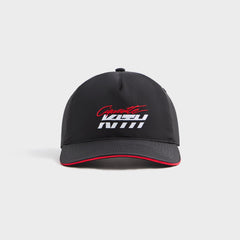 Kith for Cigarette Wrinkle Nylon Bay Speed Low Pinch Crown Snapback - | Kith Black