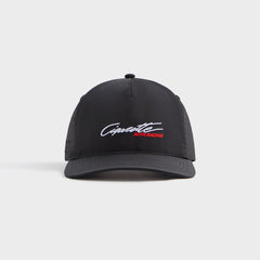 Kith for Cigarette Wrinkle Nylon Bay Low Pinch Crown Snapback - Black | Kith Black