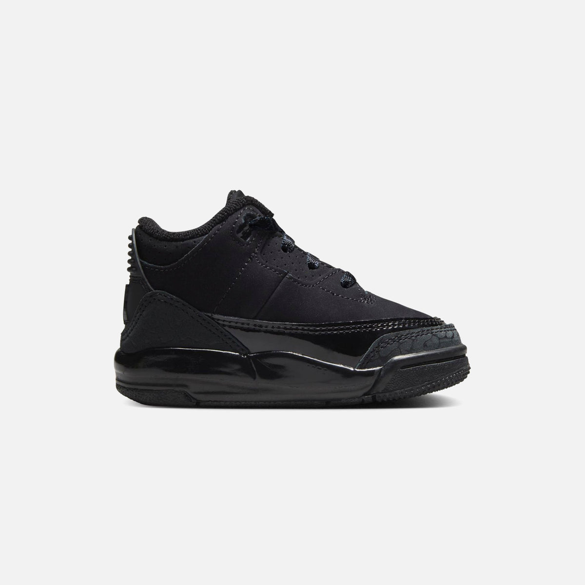Jordan TD Air Jordan 3 Retro - Black / Dark Charcoal / Black | Kith Black / Dark Charcoal / Black