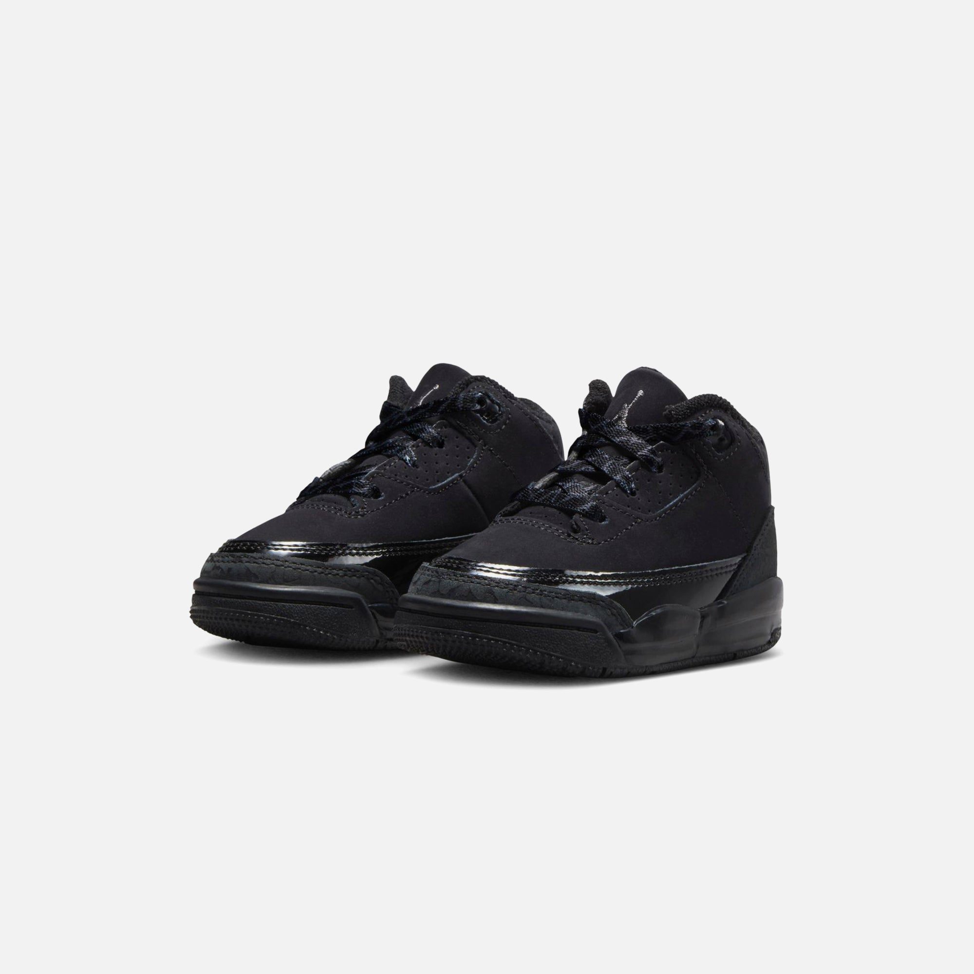Jordan TD Air Jordan 3 Retro - Black / Dark Charcoal / Black | Kith Black / Dark Charcoal / Black
