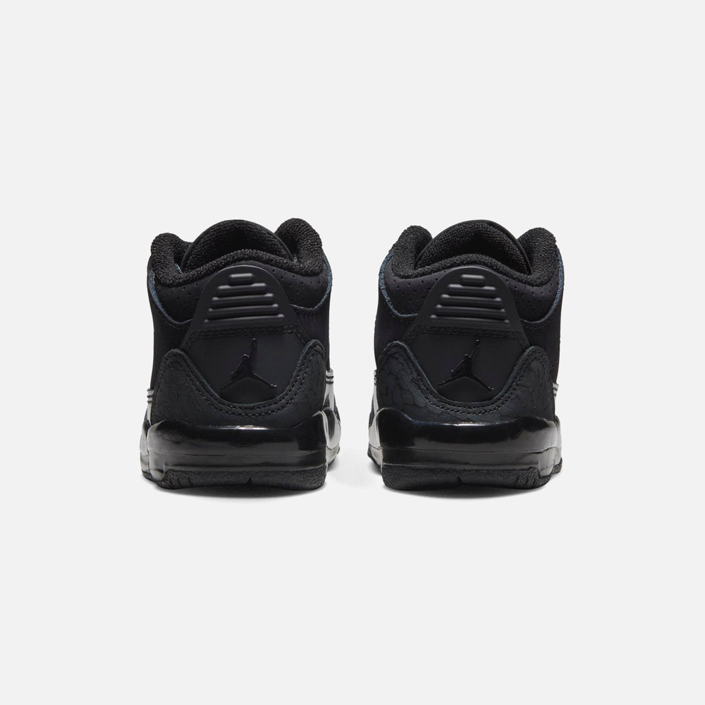 Jordan TD Air Jordan 3 Retro - Black / Dark Charcoal / Black | Kith Black / Dark Charcoal / Black