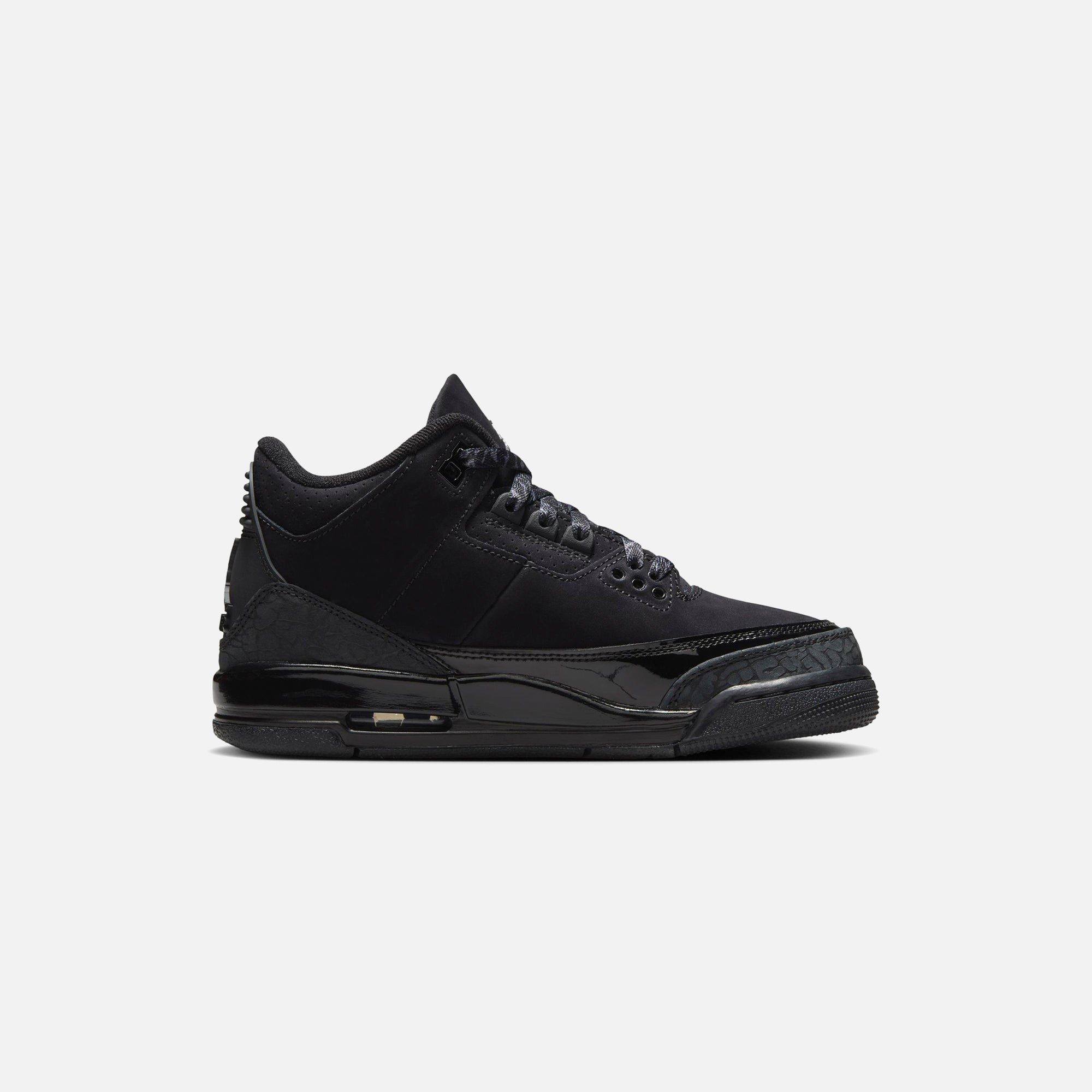 Jordan GS Air Jordan 3 Retro - Black / Dark Charcoal / Black | Kith Black / Dark Charcoal / Black