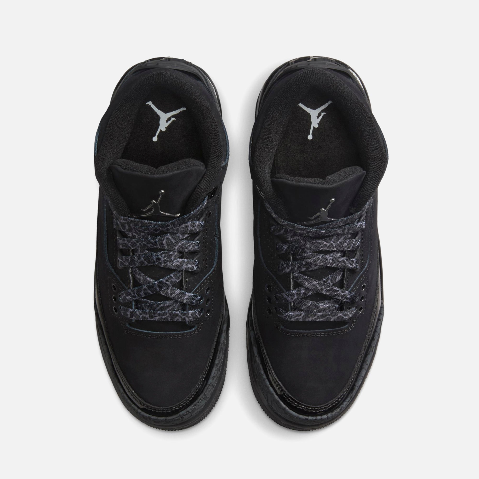 Jordan GS Air Jordan 3 Retro - Black / Dark Charcoal / Black | Kith Black / Dark Charcoal / Black