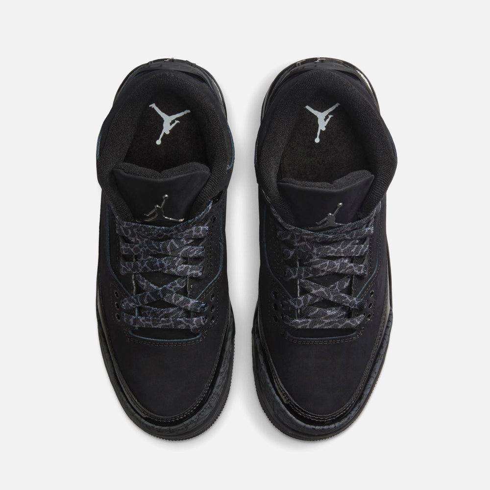 Jordan GS Air Jordan 3 Retro - Black / Dark Charcoal / Black | Kith Black / Dark Charcoal / Black