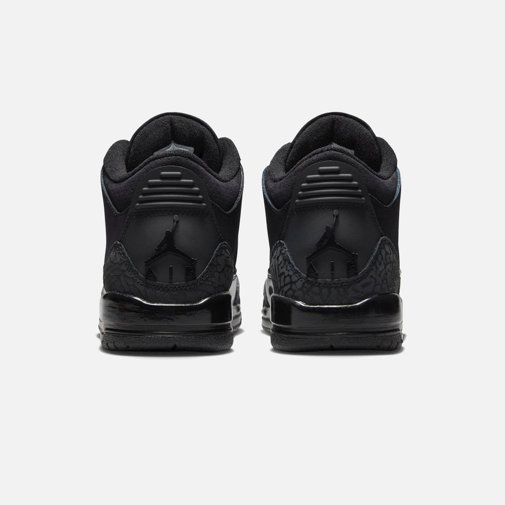 Jordan GS Air Jordan 3 Retro - Black / Dark Charcoal / Black | Kith Black / Dark Charcoal / Black
