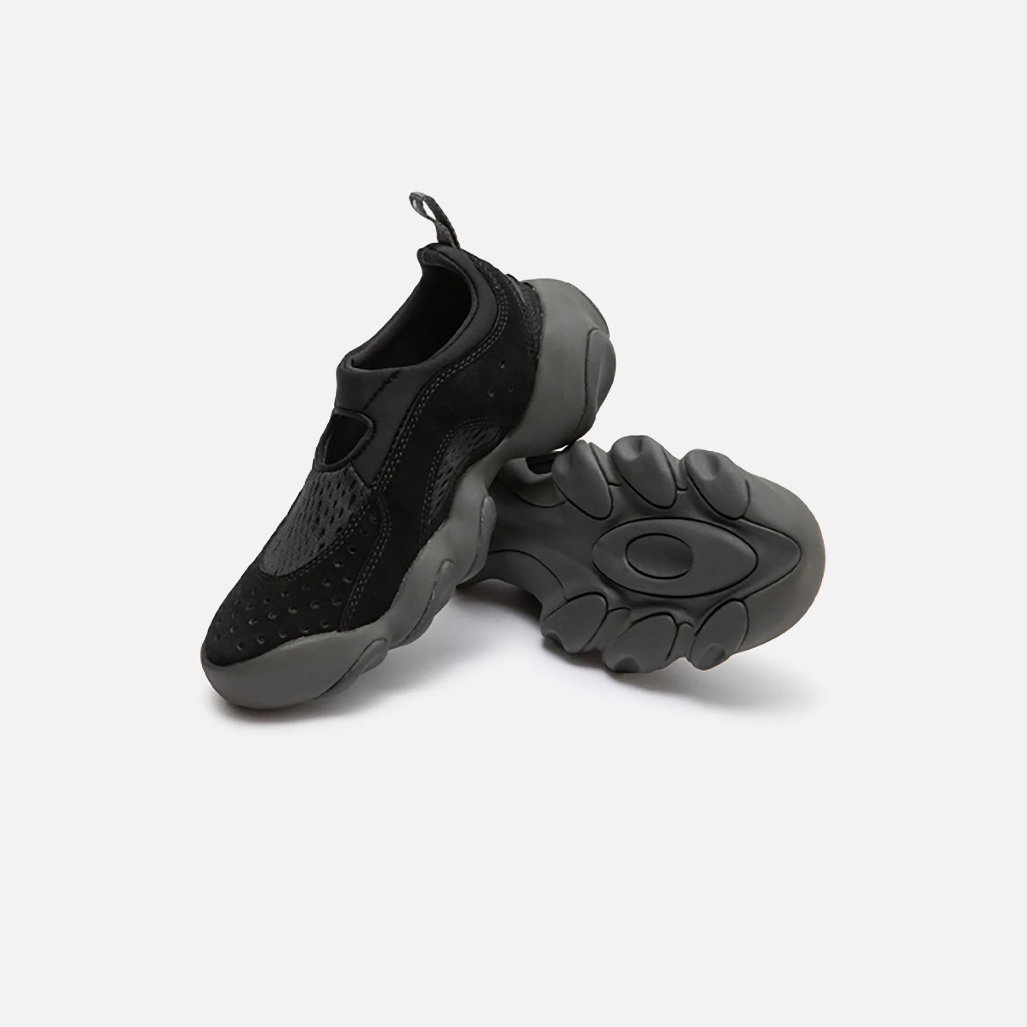 Oakley Suede Flesh Sandal - Black | Kith Black