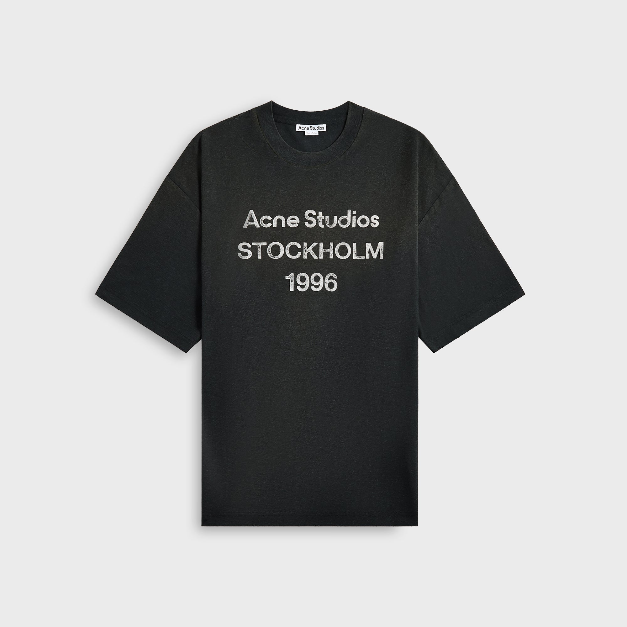 Acne Studios Tee - Faded Black | Kith Faded Black