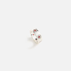 Hatton Labs Daisy Ring - White / Red | Kith White / Red