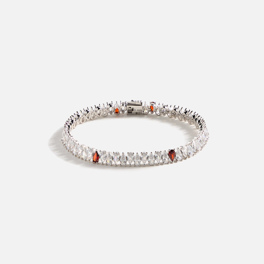 Hatton Labs Drop Bracelet - White / Red | Kith White / Red