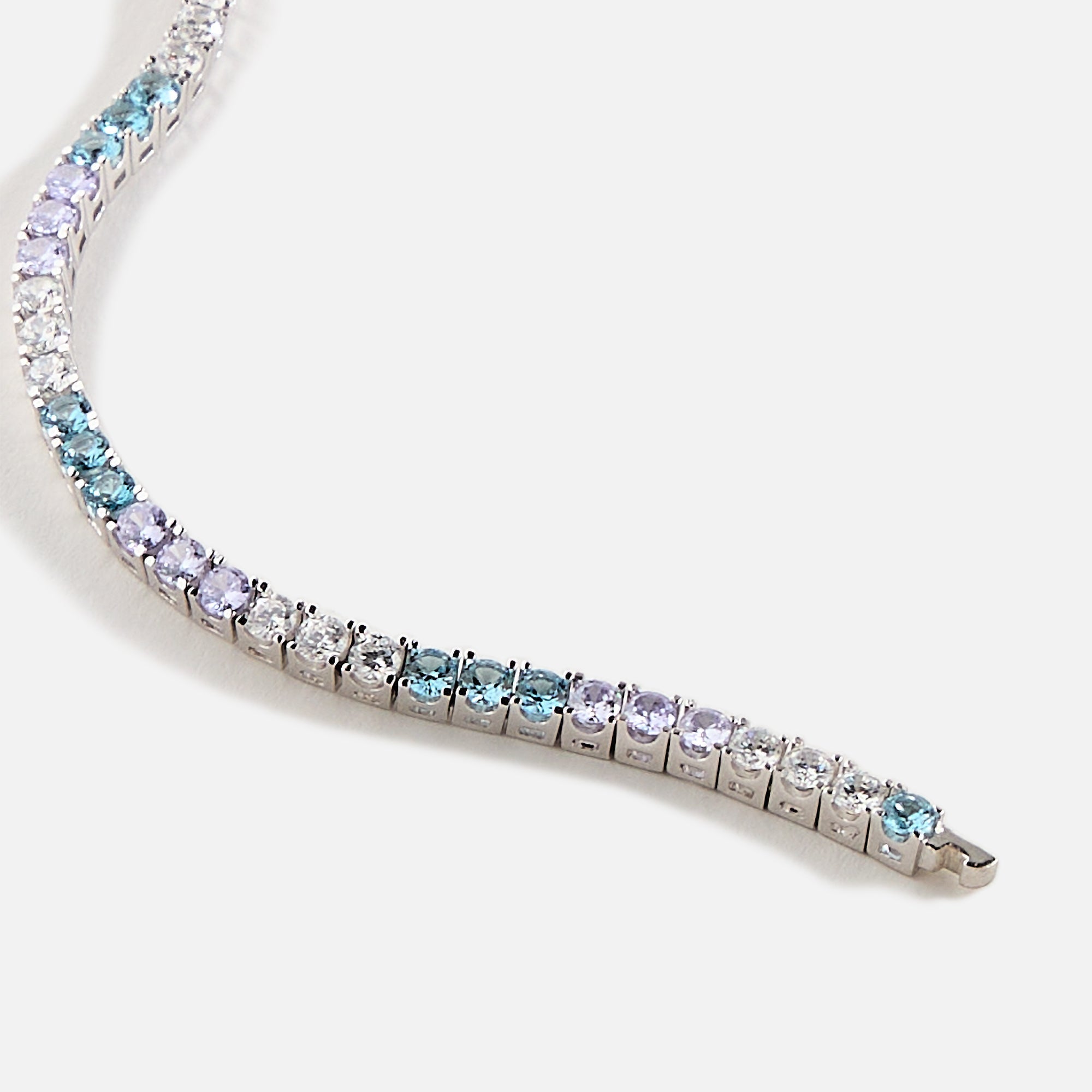 Hatton Labs Classic Tennis Bracelet S - Topaz / Tanzanite / White | Kith Topaz / Tanzanite / White