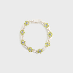 Hatton Labs Daisy Bracelet - Peridot / Tanzanite | Kith Peridot / Tanzanite