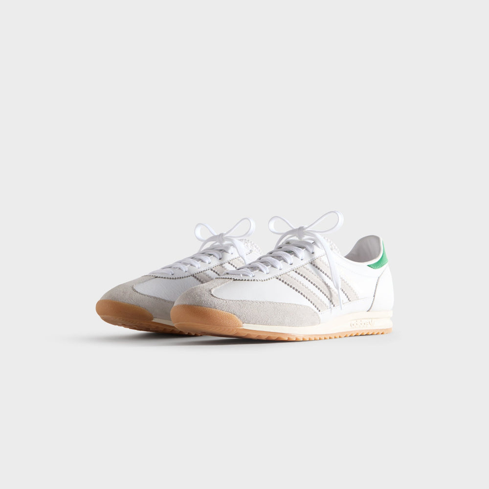 Kith Classics for adidas Originals SL 72 - White / Green | Kith White / Green