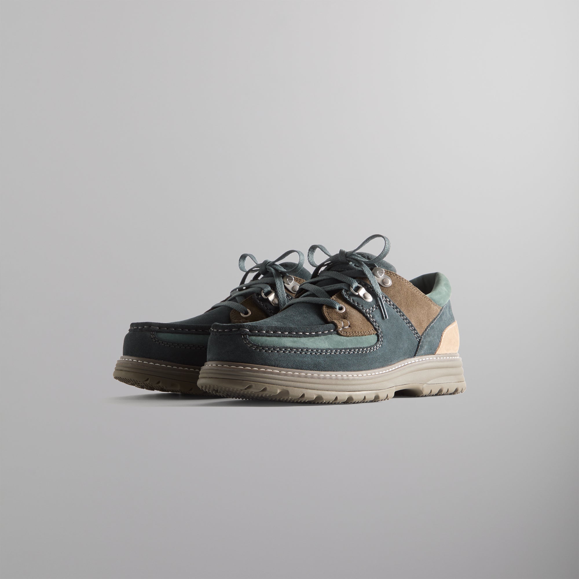 8th St by Ronnie Fieg for Clarks Originals Sunderland - Dark Teal Comb | Kith Dark Teal Combi